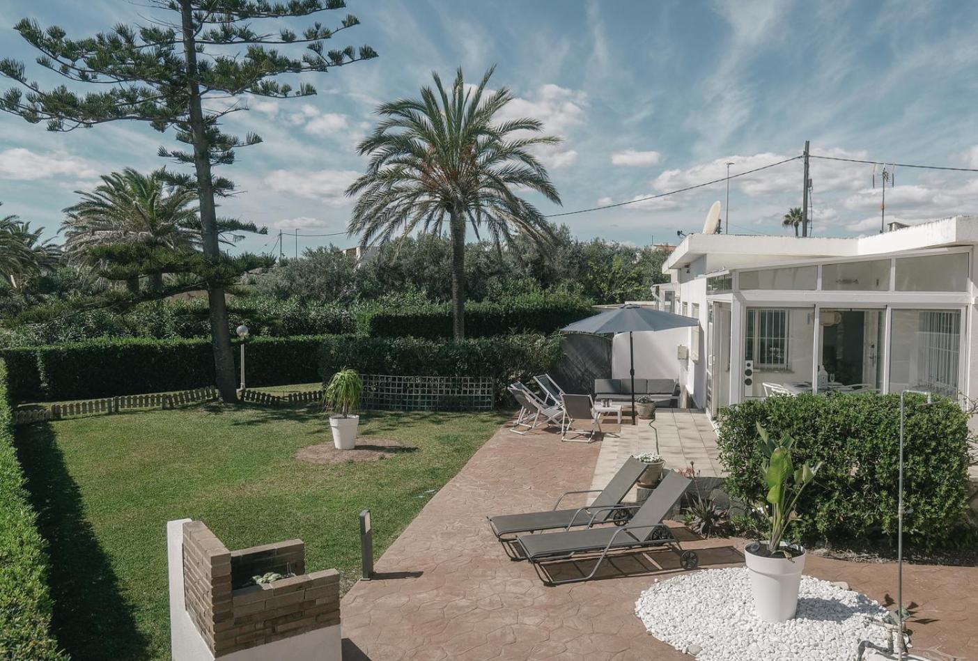 Casa Vesalia A 1A Linea De Mar Con Aa Y Wi-Fi. Villa Vinarós Exterior photo